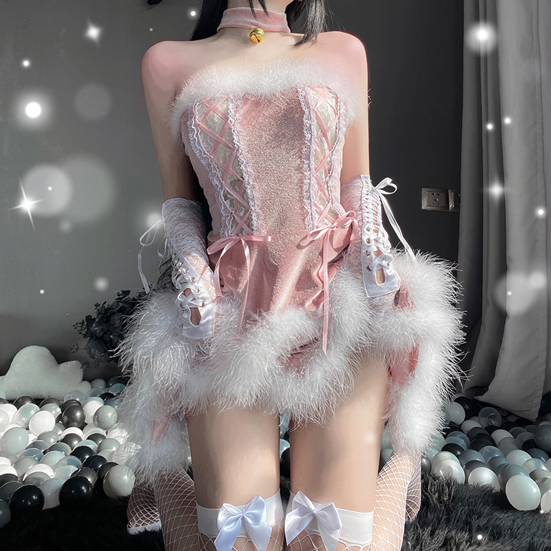 Cosplay inocente - Mirando vestidos, pijamas camisole, disfraces de mucama sexy, uniformes, internet - Celebrity Bunny Girl Trautfits con un alto - FINAL DEL PRECIO 78:$239.99